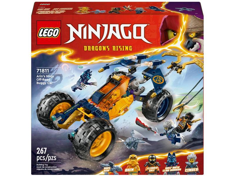 LEGO Buggy Off-Road Ninja do Arin 71811 - Mattel - Blocos de